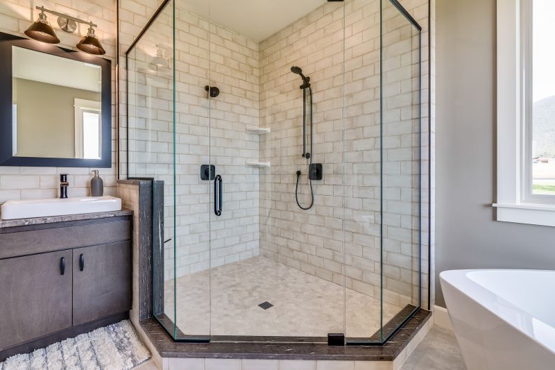 Corner Shower Installation